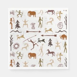 Guardanapo De Papel Caveman Chronicles