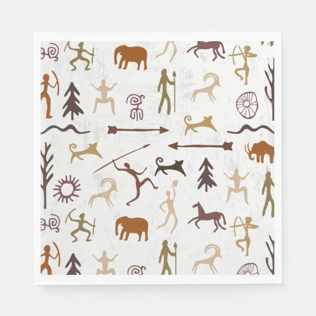 Guardanapo De Papel Caveman Chronicles (Frente)