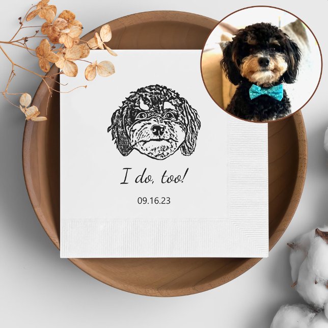 Guardanapo De Papel Cavoodle Personalizado Eu Também Faço (Criador carregado)