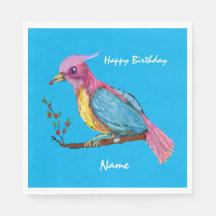 Celebração de Aniversário do Pássaro do Paraíso