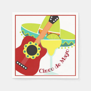 Guardanapo De Papel Celebração de Cinco de Mayo