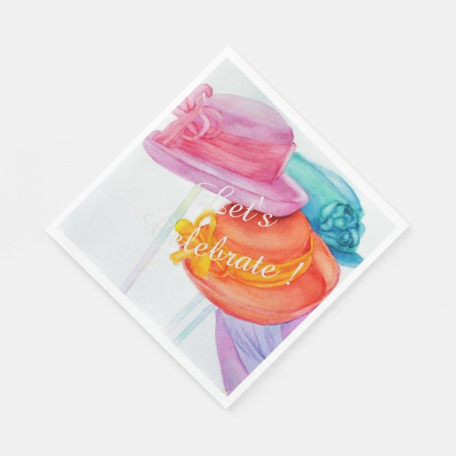 Guardanapo De Papel Celebração de vamos (Quina)