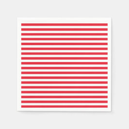 Guardanapo De Papel Celebração Patriótica Vermelha Branca e Azul