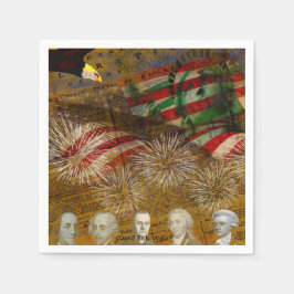 Guardanapo De Papel Celebrar Dia da Independência