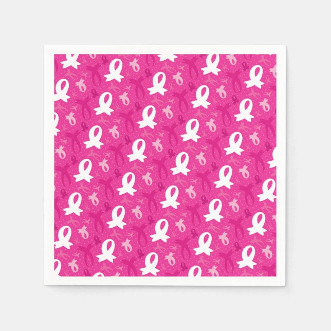 Guardanapo De Papel Celebrar evento rosa (Frente)
