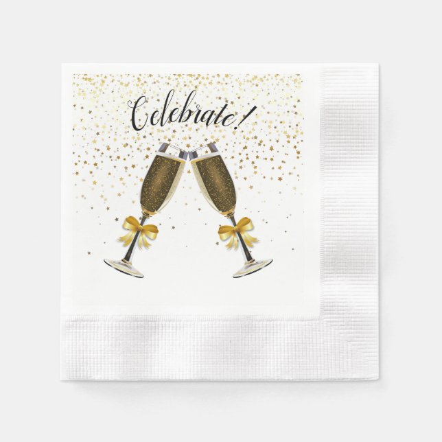 Guardanapo De Papel Celebrar Napkins (Frente)