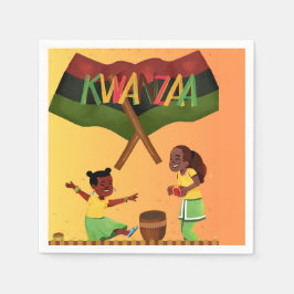 Guardanapo De Papel "Celebrar Unidade: Um Encontro Joyful Kwanzaa"