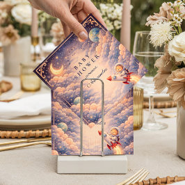 Guardanapo De Papel Celestial Astronaut Clouds Baby Shower