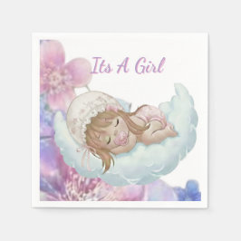 Guardanapo De Papel Celestial Baby shower 