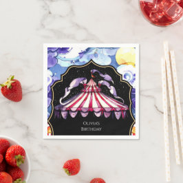 Guardanapo De Papel Celestial Boho Circus Birthday