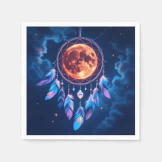 Guardanapo De Papel Celestial Eclipse Dreamcatcher