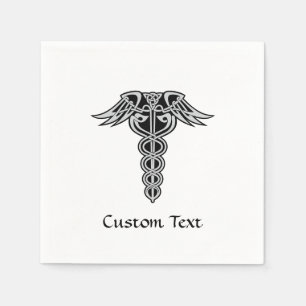 Guardanapo De Papel Celtic Knot Caduceus