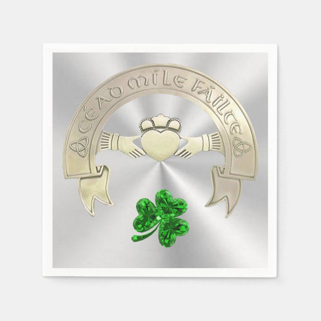 Guardanapo De Papel Cem Mil Saúdam (Frente)