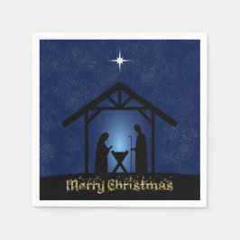 Guardanapo De Papel Cena de Natal Religiosa