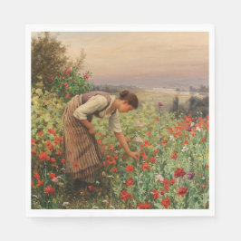 Guardanapo De Papel Cena Floral (Campo Flor)