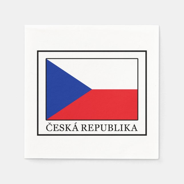 Guardanapo De Papel Ceska Republika (Frente)