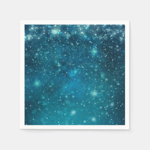 Guardanapo De Papel Céu Estelar Espaçoso Cósmico Azul