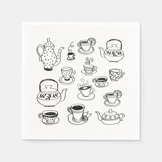 Guardanapo De Papel Chá (Frente)