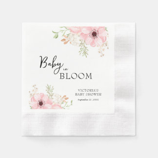 Guardanapo De Papel Chá de Bebê Baby in Bloom