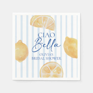 Guardanapo De Papel Chá de Bebê Ciao Bella