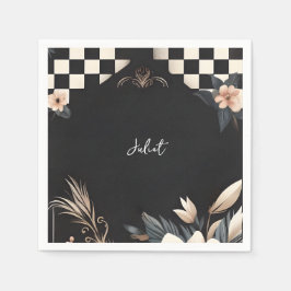 Guardanapo De Papel Chá de Bebê Criativo Ilustrado pela Retro Studio