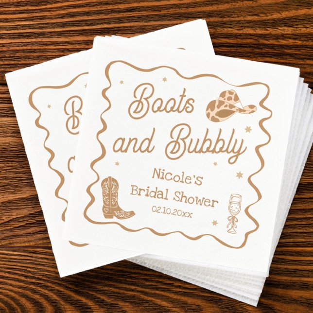 Guardanapo De Papel Chá de Bebê da Boots e Bubby (Criador carregado)