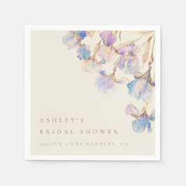 Guardanapo De Papel Chá de Bebê da Iris