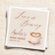 Chá de Bebê da Love is Brewing Coffee Latte