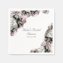 Guardanapo De Papel Chá de Bebê de Noiva Católica Elegante