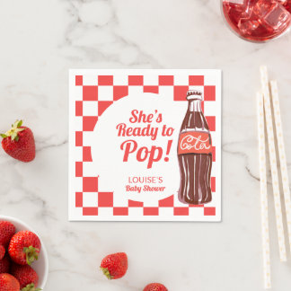 Guardanapo De Papel Chá de Bebê de Refrigerante Pronto Para Estourar