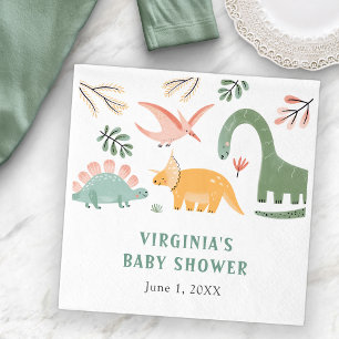 Guardanapo De Papel Chá de Bebê Dinossauro