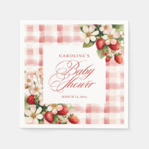 Chá de Bebê Doce Morango 