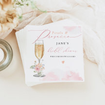 Chá de Bebê Floral JANE Blush & Prosecco