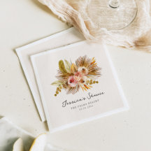 Chá de Bebê Floral Tropical Vintage
