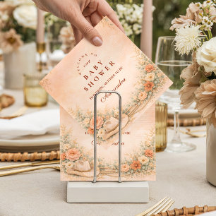 Guardanapo De Papel Chá de Bebê Floral Western