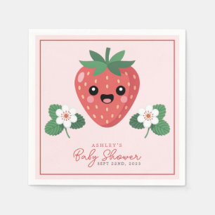 Guardanapo De Papel Chá de Bebê Kawaii Morango