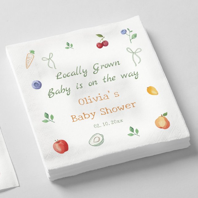 Guardanapo De Papel Chá de Bebê Localmente Cultivado (Criador carregado)