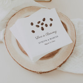 Guardanapo De Papel Chá de Bebê Misto da Love Is Brewing Coffee