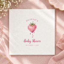 Chá de Bebê Morango Doce Berry Sweet