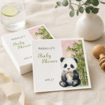 Chá de Bebê Neutro Panda-Bebê