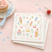 Chá de Bebê Silly Goose Ice Cream Social