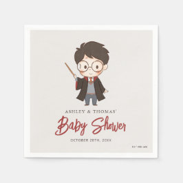Guardanapo De Papel Chá de Bebê Simples do Harry Potter