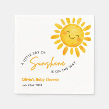 Chá de Bebê Um Pouco de Raio de Sol