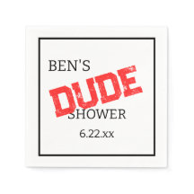 Chá de casamento Manly Dude