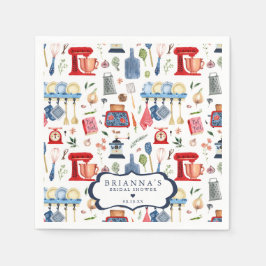 Guardanapo De Papel Chá de Cozinha Personalizado para Noiva