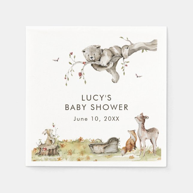 Guardanapo De Papel Chá de fraldas (Frente)