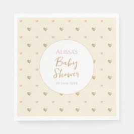 Guardanapo De Papel Chá de fraldas Amarelo Chic