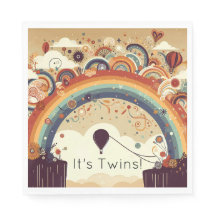 Chá de fraldas arco-íris