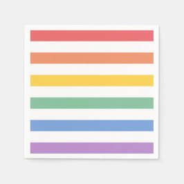 Guardanapo De Papel Chá de fraldas arco-íris ou aniversário