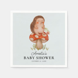 Guardanapo De Papel Chá de fraldas Azul de Porte de Aquarela